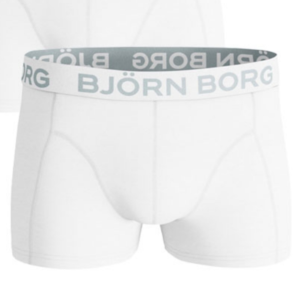 BJORN BORG ANTHROPOLOGIE WHITE/GRAY BOXER SHORTS SIZE XL
